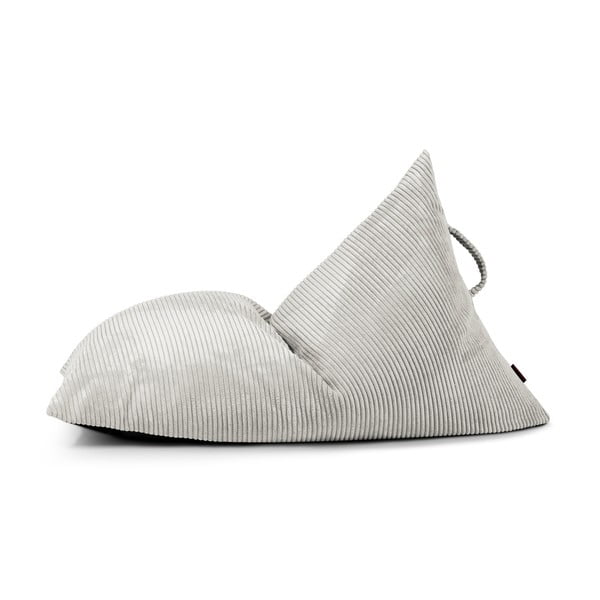 Krémszínű kordbársony gyerek babzsákfotel Razzy – SLOWDOWN