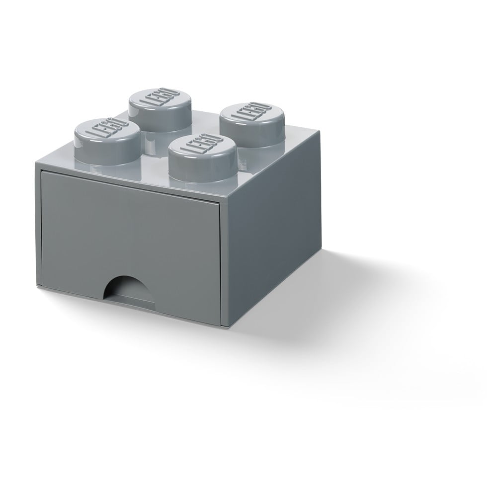 Sötétszürke fiókos tárolódoboz - LEGO®