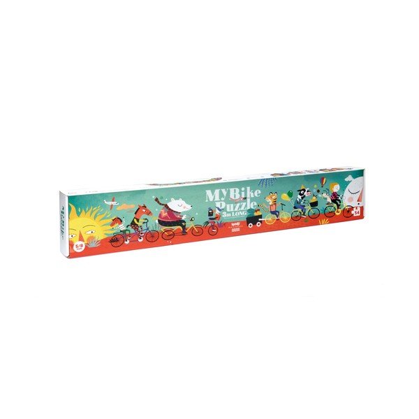 Kerékpáros puzzle, 54 db-os - Londji