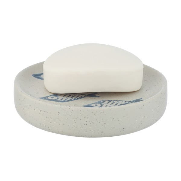 Aquamarin fehér-kék kerámia szappantartó - Wenko-image-2