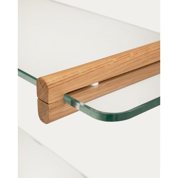 Natúr színű üveg moduláris polcrendszer 90x202x30,5 cm Sitra – Kave Home-image-3