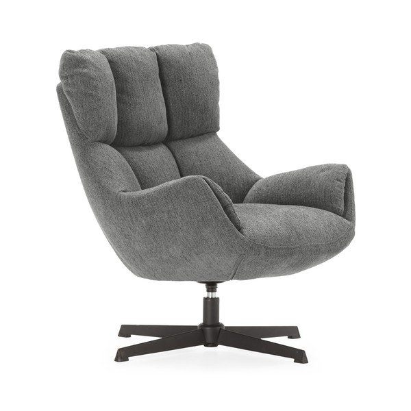 Szürke fotel Odette – Marckeric