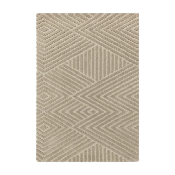 Világosbarna gyapjú szőnyeg 160x230 cm Hague – Asiatic Carpets