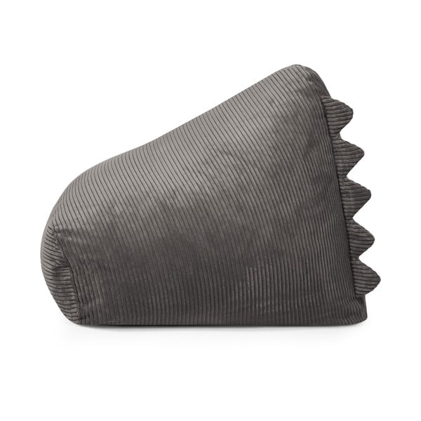Sötétszürke kordbársony gyerek babzsákfotel Snug 80 Dragon – SLOWDOWN-image-2