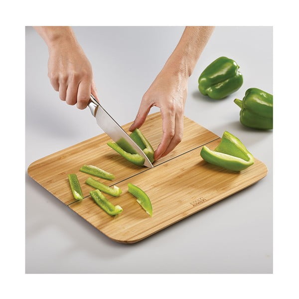 Bamboo bambusz összehajtható vágódeszka, 32,5 x 27 cm - Joseph Joseph-image-3