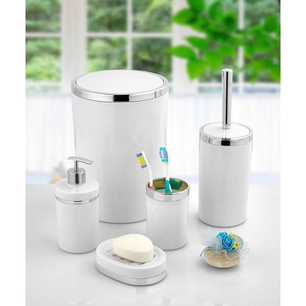 Fehér fürdőszobai kiegészítő szett – Oyo Concept-image-1