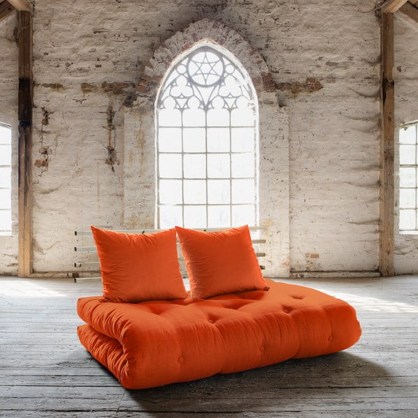 Shin Sano Natur/Orange kinyitható kanapé - Karup