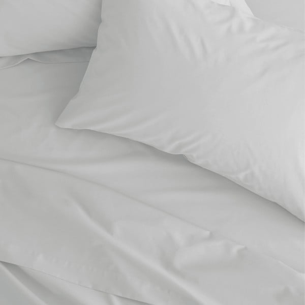Fehér gumis perkál lepedő 90x190 cm Easy Iron Percale – Catherine Lansfield-image-2