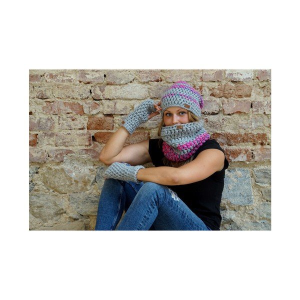 Kathy kézzel horgolt sapka - DOKE-image-2