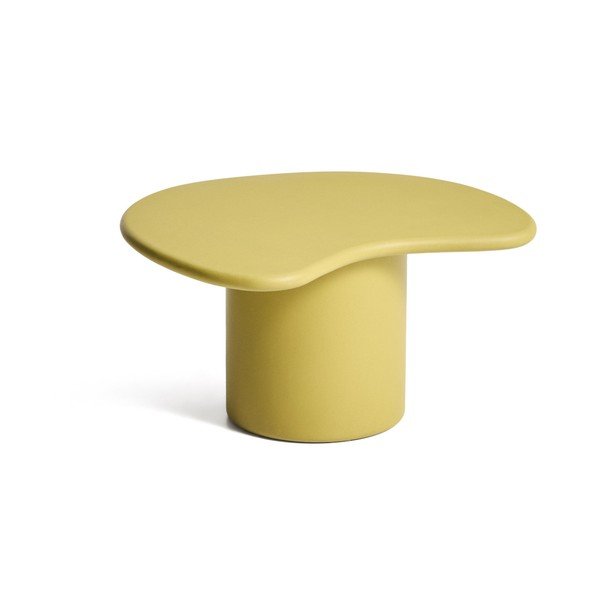 Beton kerti dohányzóasztal 77x83 cm Macarella – Kave Home