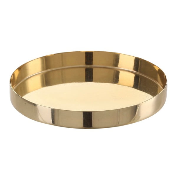 Vilma aranyszínű rozsdamentes acél tálca, ⌀ 10,5 cm - A Simple Mess
