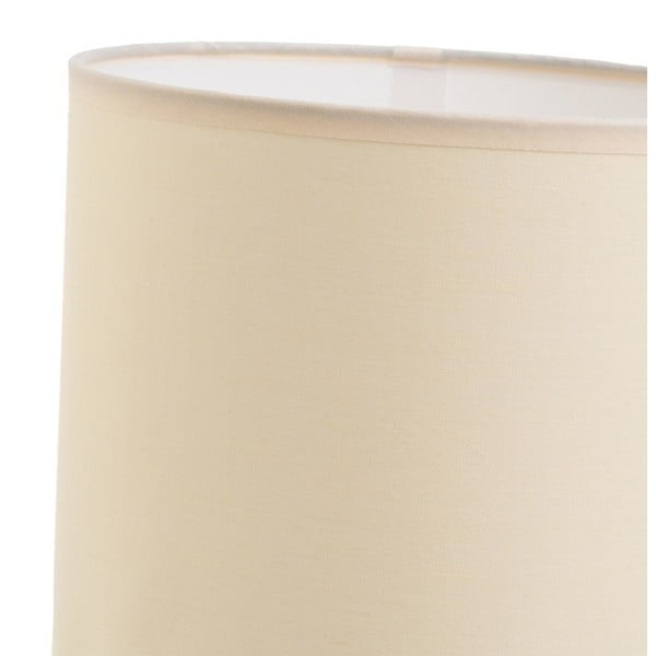 Téglavörös-krémszínű asztali lámpa textil búrával (magasság 39 cm) – Casa Selección-image-3