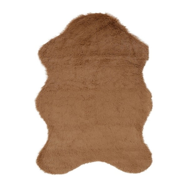 Pelus Brown barna műszőrme szőnyeg, 150 x 200 cm