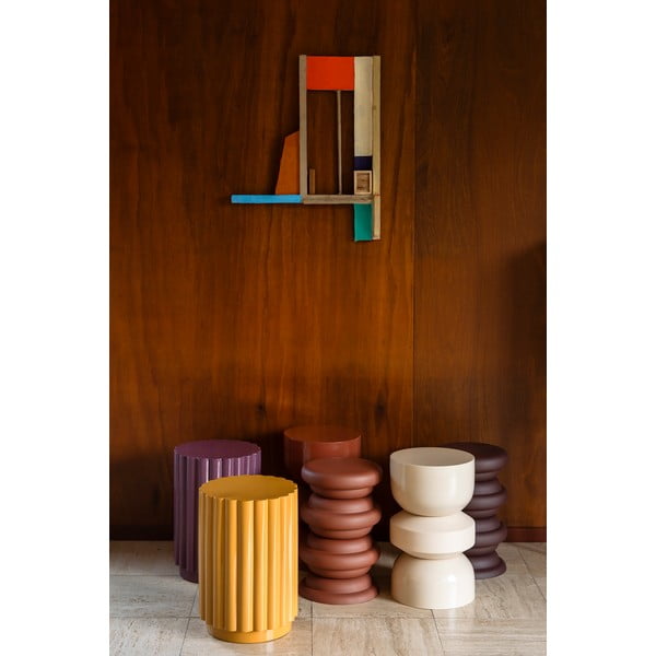 Kerek tárolóasztal ø 32 cm Camila – Dutchbone-image-1