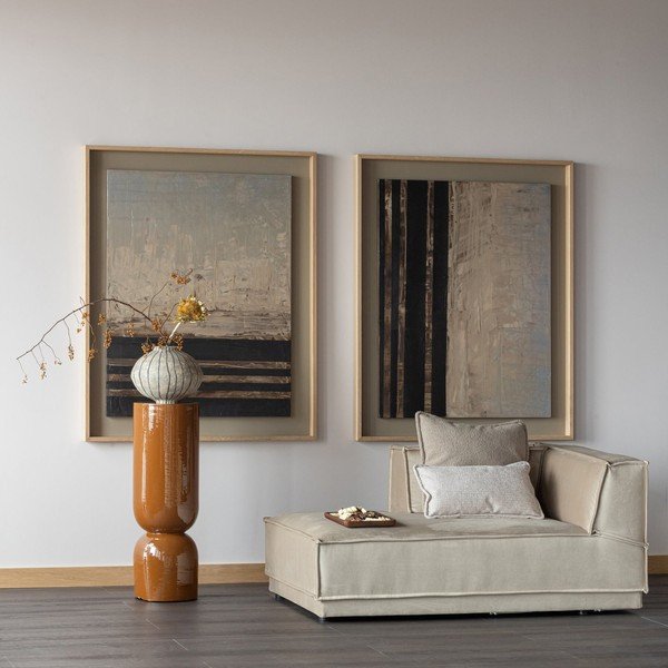 Fém virágtartó állvány ø 32 cm (magasság 95 cm) Toval – WOOOD-image-1