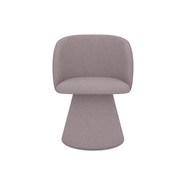 Levendula színű kárpitozott étkezőfotel Maia – Makamii-image-1