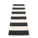 Fekete-fehér kültéri-beltéri futószőnyeg 70x225 cm Bob Black Vanilla – Pappelina