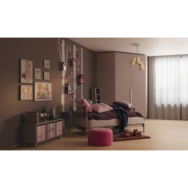 Krémszínű függőlámpa ø 46 cm Kasel – GTV-image-2