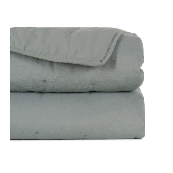 Szürkészöld steppelt ágytakaró 230x280 cm – Ixia