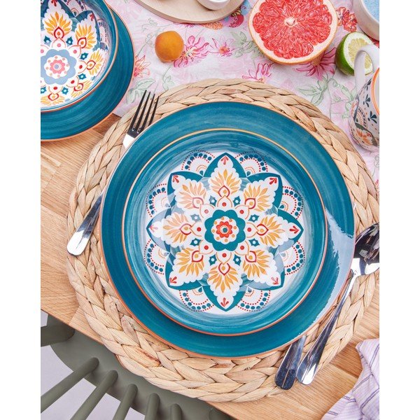 Porcelán négyszemélyes étkészlet 20 db-os Hestia – Bonami Essentials-image-2