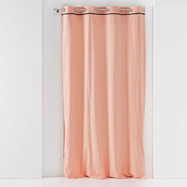 Rózsaszín függöny 135x240 cm Linette – douceur d'intérieur
