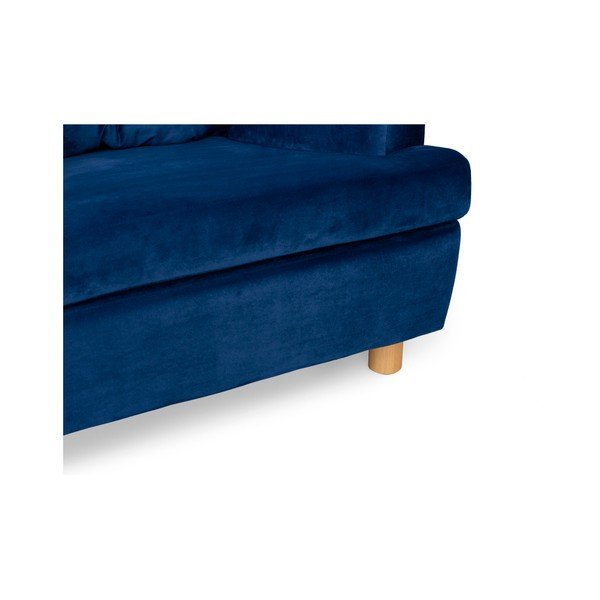 Ingrid Navy Blue sötétkék füles fotel - SKANDICA-image-3