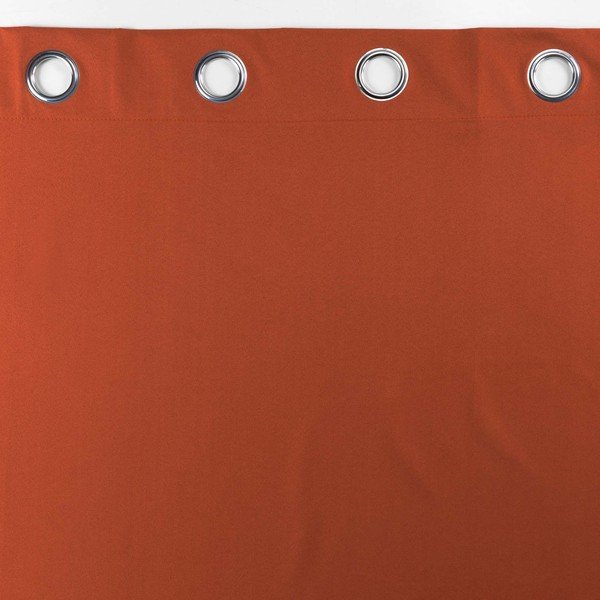 Téglavörös mikroszálas sötétítő függöny 140x260 cm Obscure – douceur d'intérieur-image-4