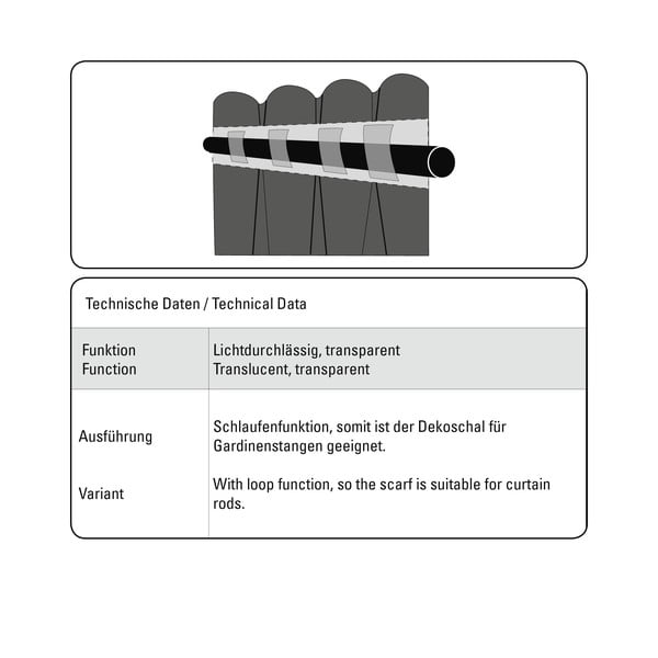 Zöld fényáteresztő függöny 135x245 cm Zen Silence – Gardinia-image-2