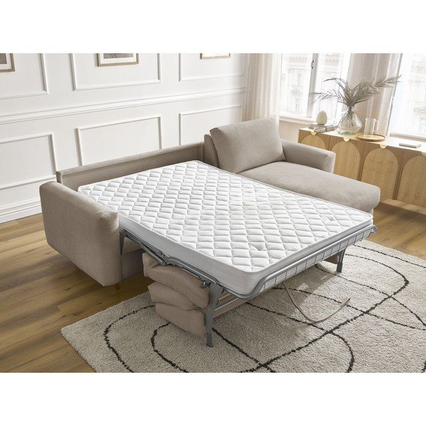 Szürkésbarna sarokkanapé Nouveau Cocoone – Bobochic Paris-image-1