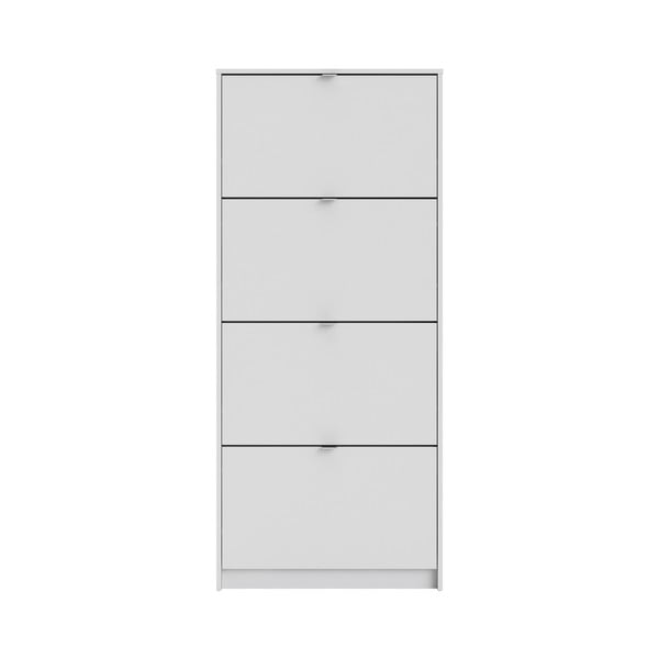 Fehér billenő ajtós cipőtartó Shoes – Tvilum-image-2