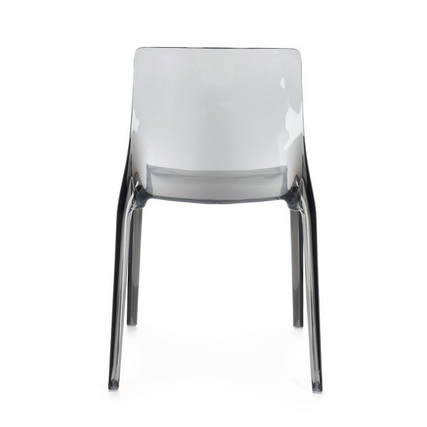 Szürke műanyag kerti szék Adele – Bizzotto-image-4