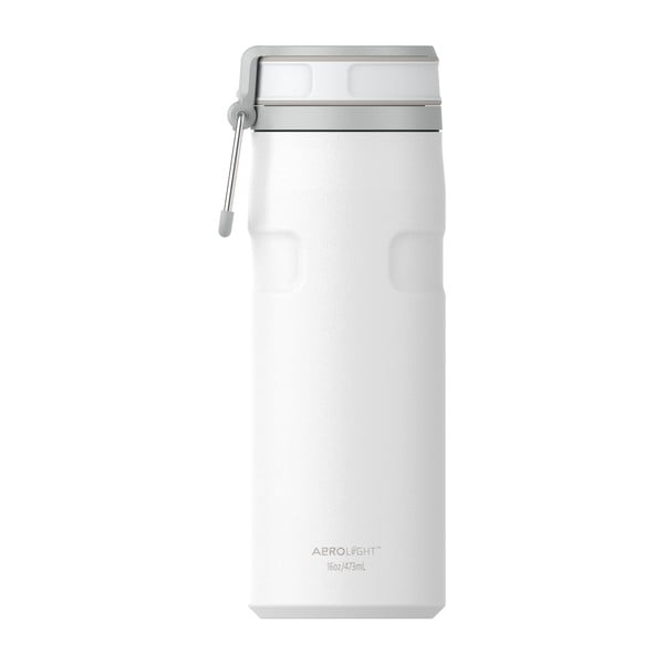 Fehér rozsdamentes acél termosz 470 ml IceFlow™ Bottle Twist Flip Frost – Stanley-image-3
