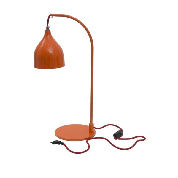 Hang narancssárga asztali lámpa - Mauro Ferretti