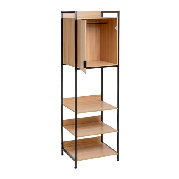 Natúr színű nyitott ruhásszekrény 60x190x48 cm Armarios – Casa Selección-image-1