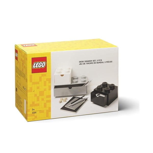 Műanyag gyerek tárolódoboz készlet 3 db-os Multi-Pack - LEGO®-image-2