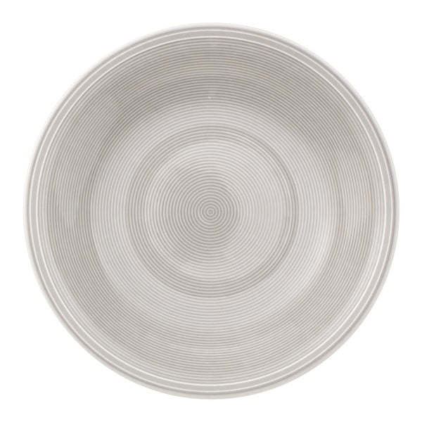 Like Color Loop fehér-szürke porcelán mélytányér, ø  23,5 cm - Villeroy & Boch