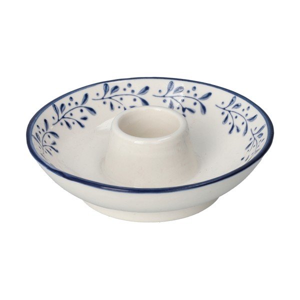 Porcelán gyertyatartó karácsonyi mintával – Dakls
