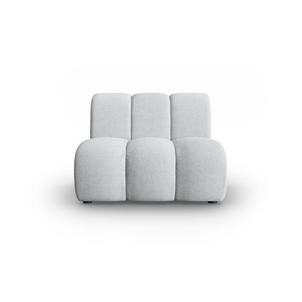 Világosszürke kanapé modul Lupine – Micadoni Home