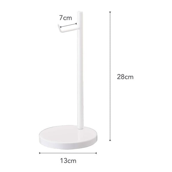 Bautes fehér fejhallgató tartó állvány - YAMAZAKI-image-3