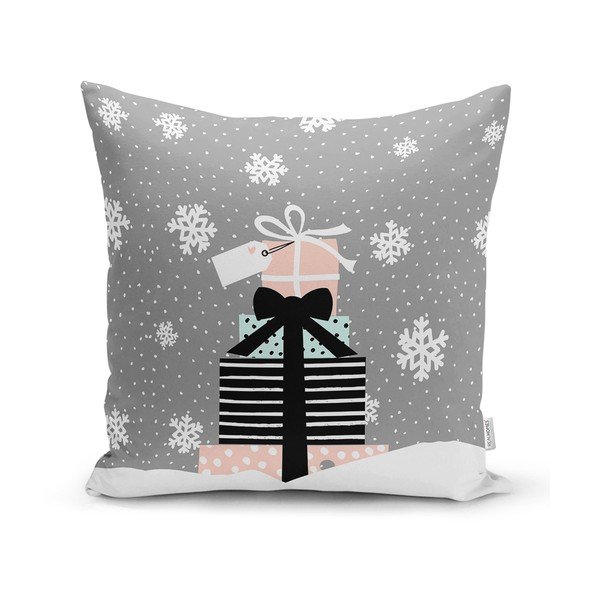 Párnahuzat karácsonyi mintával 43x43 cm – Mila Home