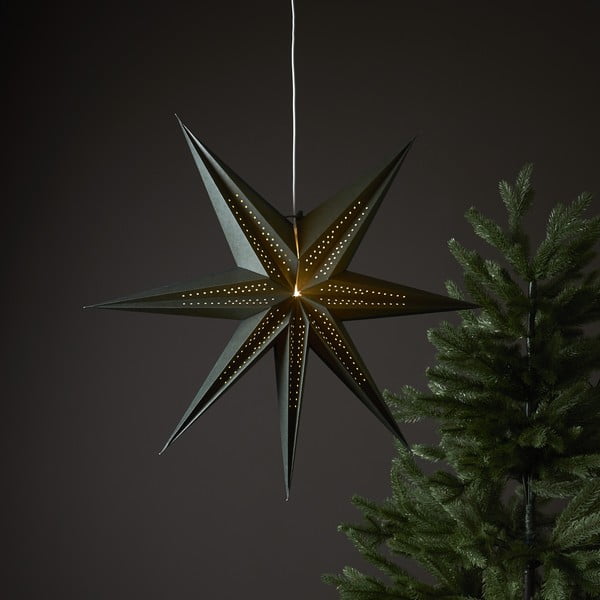 Zöld karácsonyi fénydekoráció ø 60 cm Point - Star Trading