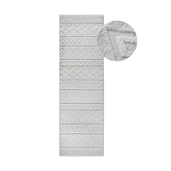Krémszínű futószőnyeg 80x240 cm Itinerance Cream White – Elle Decoration