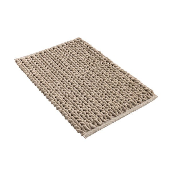 Világosbarna fürdőszobai kilépő 50x80 cm Ariel – douceur d'intérieur-image-4