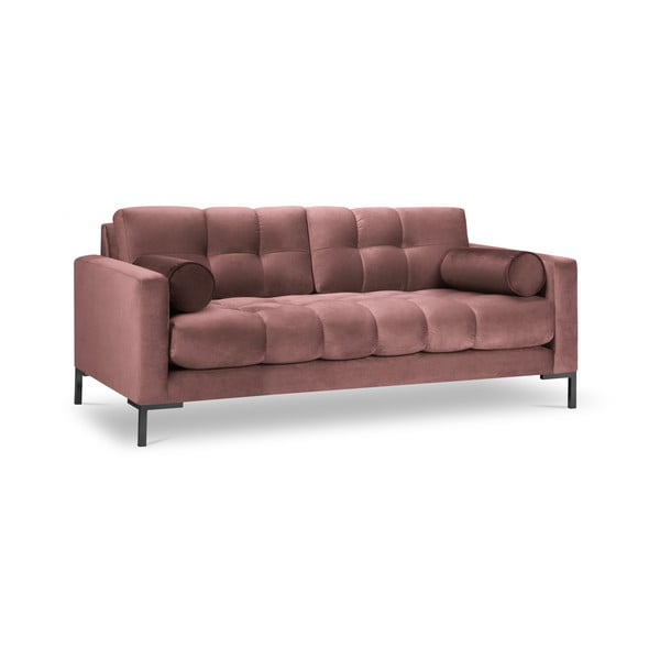Bali rózsaszín bársony kanapé - Cosmopolitan Design-image-2