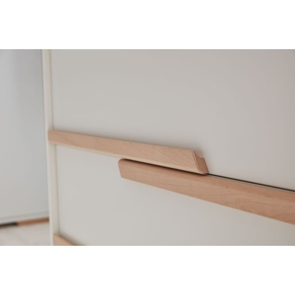 Snap fehér fiókos gyerek komód - Pinio-image-3