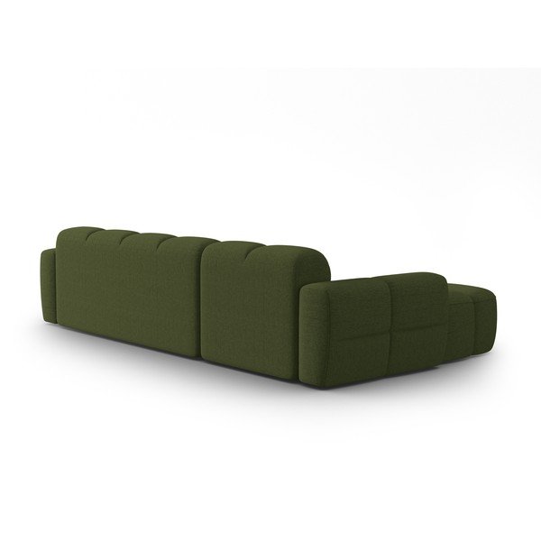 Zöld sarokkanapé Lisa – Micadoni Home-image-4