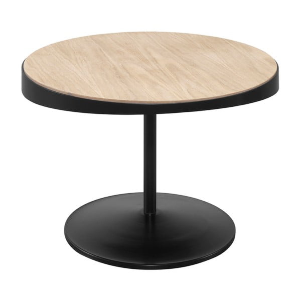 Drop kisasztal tölgyfa asztallappal, Ø 60 cm - Wewood - Portuguese Joinery