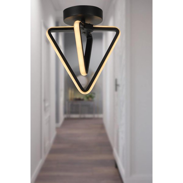 Fekete fém LED mennyezeti lámpa Baris – Squid Lighting-image-1