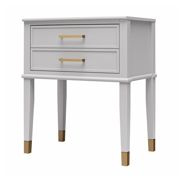 Világosszürke éjjeliszekrény Westerleigh – CosmoLiving by Cosmopolitan-image-3