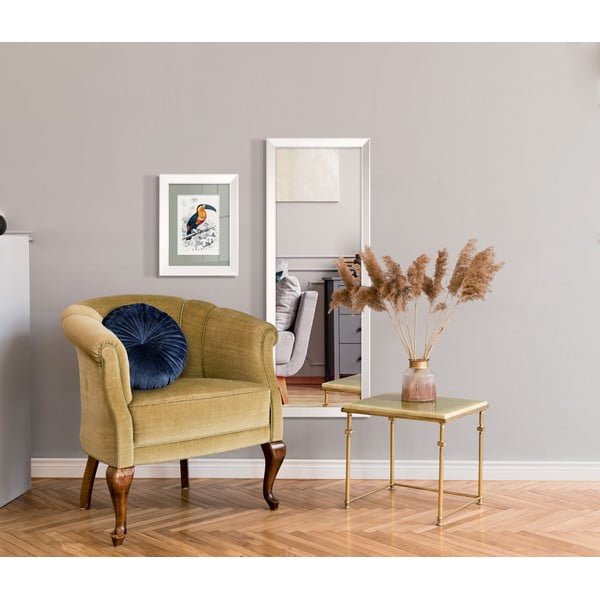 Parisienne fali tükör fehér keretben, 47 x 147 cm - Styler-image-1